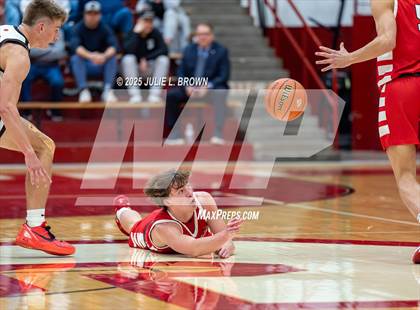 Thumbnail 1 in New Palestine vs. Brownstown Central (IHSAA 2A Southport Semi-state semi-final) photogallery.