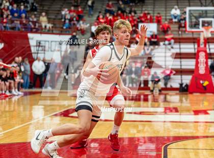 Thumbnail 1 in New Palestine vs. Brownstown Central (IHSAA 2A Southport Semi-state semi-final) photogallery.