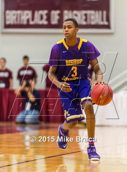 Thumbnail 3 in Newton North vs. Bishop Loughlin (Spalding HoopHall Classic) photogallery.