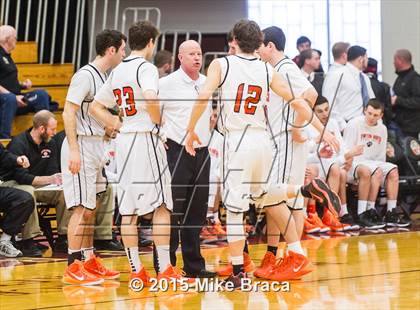 Thumbnail 1 in Newton North vs. Bishop Loughlin (Spalding HoopHall Classic) photogallery.