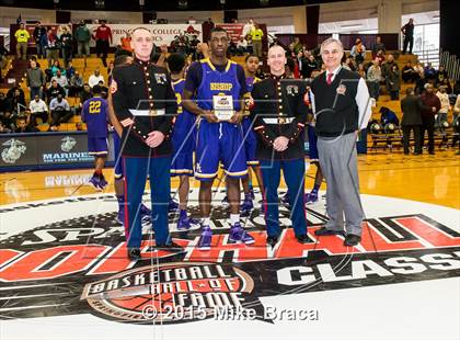 Thumbnail 3 in Newton North vs. Bishop Loughlin (Spalding HoopHall Classic) photogallery.