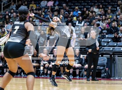 Thumbnail 2 in Goliad vs. Bushland (UIL 3A Volleyball Division 1 Final) photogallery.