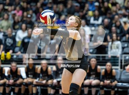 Thumbnail 2 in Goliad vs. Bushland (UIL 3A Volleyball Division 1 Final) photogallery.