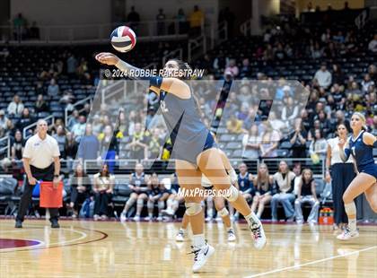 Thumbnail 1 in Goliad vs. Bushland (UIL 3A Volleyball Division 1 Final) photogallery.