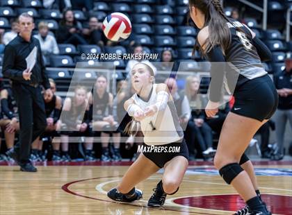 Thumbnail 3 in Goliad vs. Bushland (UIL 3A Volleyball Division 1 Final) photogallery.