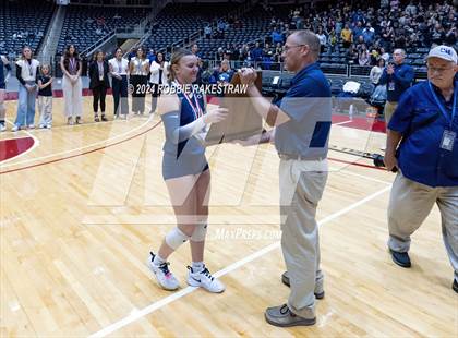 Thumbnail 3 in Goliad vs. Bushland (UIL 3A Volleyball Division 1 Final) photogallery.