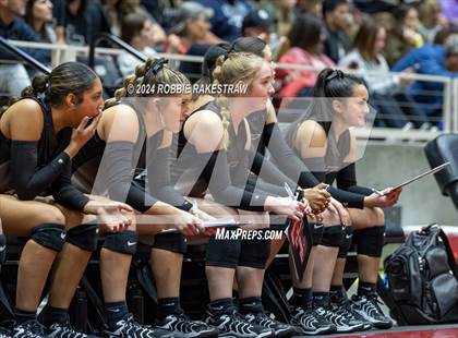 Thumbnail 2 in Goliad vs. Bushland (UIL 3A Volleyball Division 1 Final) photogallery.