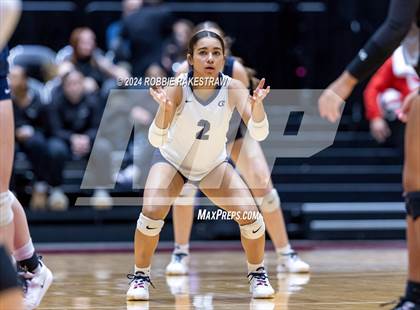 Thumbnail 2 in Goliad vs. Bushland (UIL 3A Volleyball Division 1 Final) photogallery.