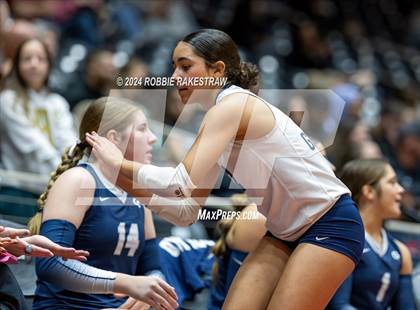 Thumbnail 3 in Goliad vs. Bushland (UIL 3A Volleyball Division 1 Final) photogallery.