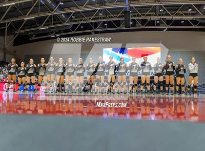 Thumbnail 3 in Goliad vs. Bushland (UIL 3A Volleyball Division 1 Final) photogallery.