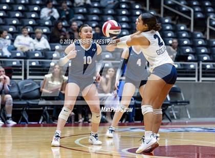 Thumbnail 1 in Goliad vs. Bushland (UIL 3A Volleyball Division 1 Final) photogallery.