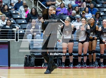 Thumbnail 2 in Goliad vs. Bushland (UIL 3A Volleyball Division 1 Final) photogallery.