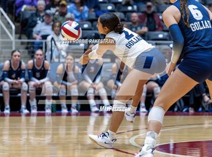 Thumbnail 3 in Goliad vs. Bushland (UIL 3A Volleyball Division 1 Final) photogallery.