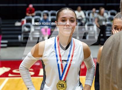 Thumbnail 3 in Goliad vs. Bushland (UIL 3A Volleyball Division 1 Final) photogallery.