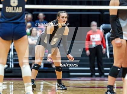 Thumbnail 2 in Goliad vs. Bushland (UIL 3A Volleyball Division 1 Final) photogallery.