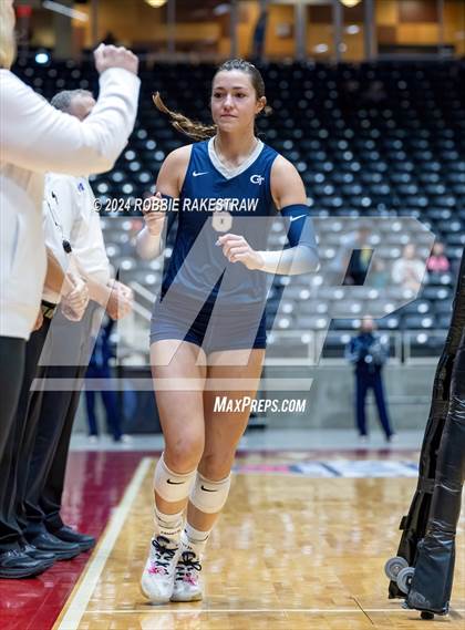 Thumbnail 1 in Goliad vs. Bushland (UIL 3A Volleyball Division 1 Final) photogallery.