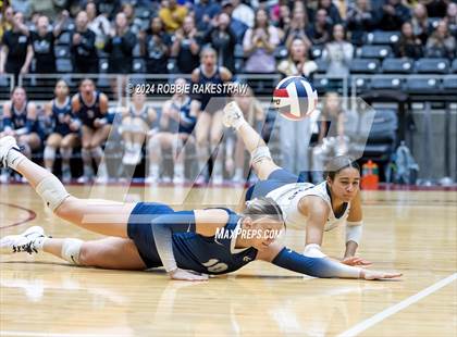 Thumbnail 2 in Goliad vs. Bushland (UIL 3A Volleyball Division 1 Final) photogallery.