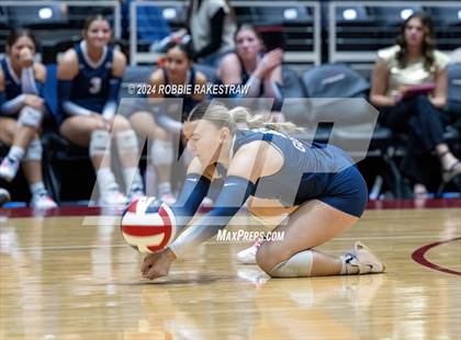 Thumbnail 3 in Goliad vs. Bushland (UIL 3A Volleyball Division 1 Final) photogallery.