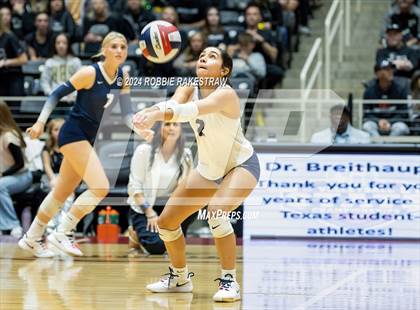 Thumbnail 3 in Goliad vs. Bushland (UIL 3A Volleyball Division 1 Final) photogallery.