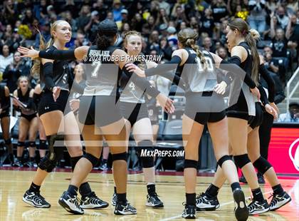 Thumbnail 1 in Goliad vs. Bushland (UIL 3A Volleyball Division 1 Final) photogallery.