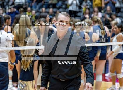 Thumbnail 2 in Goliad vs. Bushland (UIL 3A Volleyball Division 1 Final) photogallery.