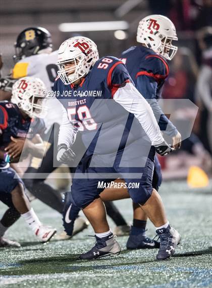 Thumbnail 2 in Brennan vs Roosevelt [Theodore] (UIL 6A Bi-District Playoff) photogallery.