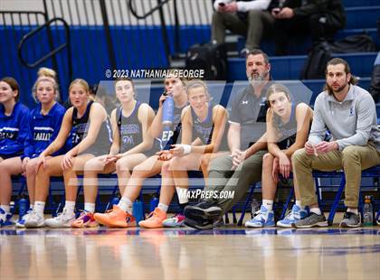 Thumbnail 3 in Papillion-LaVista South vs. Marian (Metro Tournament) photogallery.
