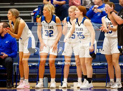 Thumbnail 2 in Papillion-LaVista South vs. Marian (Metro Tournament) photogallery.