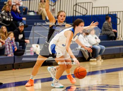Thumbnail 2 in Papillion-LaVista South vs. Marian (Metro Tournament) photogallery.