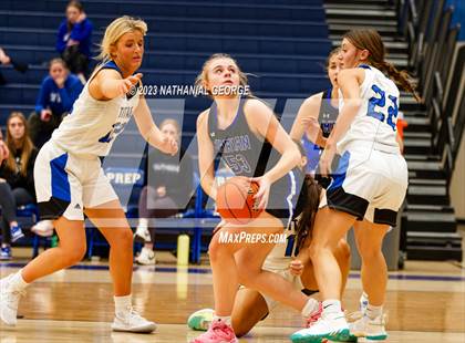 Thumbnail 3 in Papillion-LaVista South vs. Marian (Metro Tournament) photogallery.