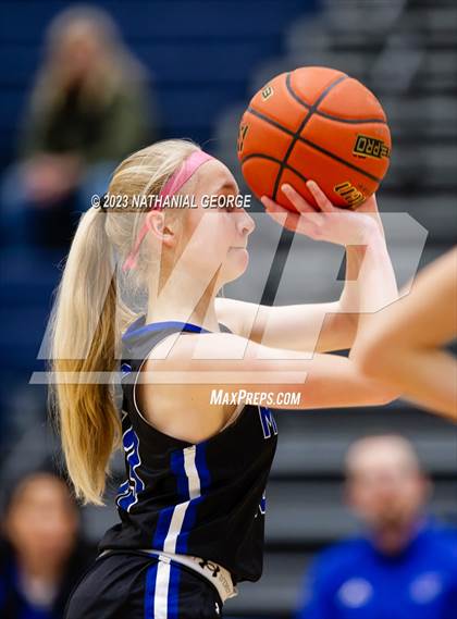 Thumbnail 3 in Papillion-LaVista South vs. Marian (Metro Tournament) photogallery.