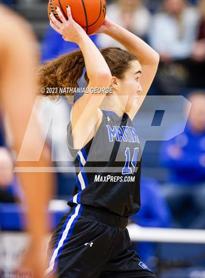 Thumbnail 2 in Papillion-LaVista South vs. Marian (Metro Tournament) photogallery.
