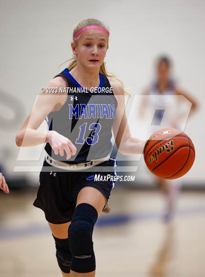 Thumbnail 2 in Papillion-LaVista South vs. Marian (Metro Tournament) photogallery.