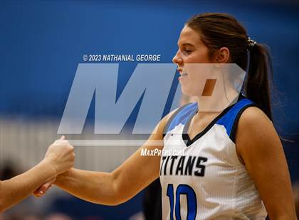 Thumbnail 2 in Papillion-LaVista South vs. Marian (Metro Tournament) photogallery.