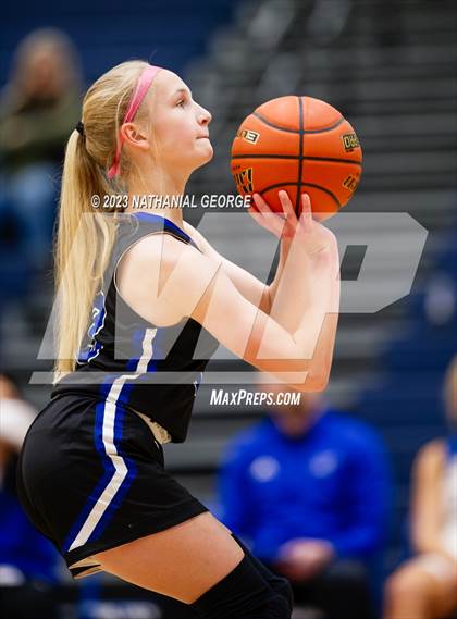 Thumbnail 3 in Papillion-LaVista South vs. Marian (Metro Tournament) photogallery.