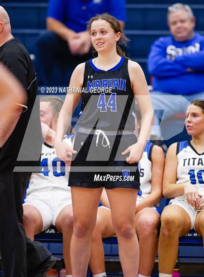 Thumbnail 3 in Papillion-LaVista South vs. Marian (Metro Tournament) photogallery.