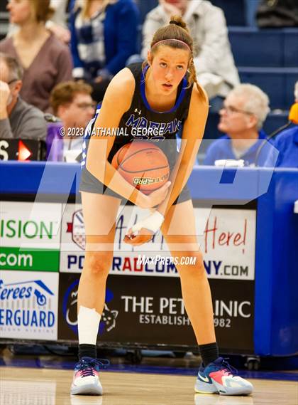 Thumbnail 1 in Papillion-LaVista South vs. Marian (Metro Tournament) photogallery.