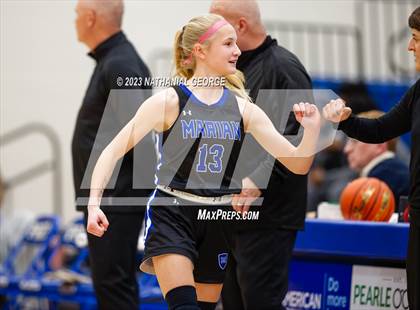 Thumbnail 1 in Papillion-LaVista South vs. Marian (Metro Tournament) photogallery.
