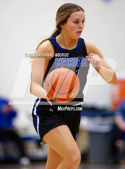 Thumbnail 3 in Papillion-LaVista South vs. Marian (Metro Tournament) photogallery.