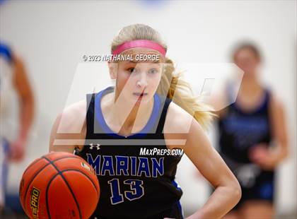 Thumbnail 1 in Papillion-LaVista South vs. Marian (Metro Tournament) photogallery.