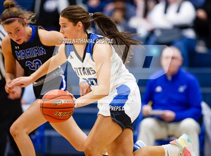 Thumbnail 3 in Papillion-LaVista South vs. Marian (Metro Tournament) photogallery.
