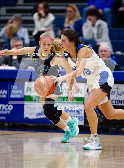 Thumbnail 2 in Papillion-LaVista South vs. Marian (Metro Tournament) photogallery.