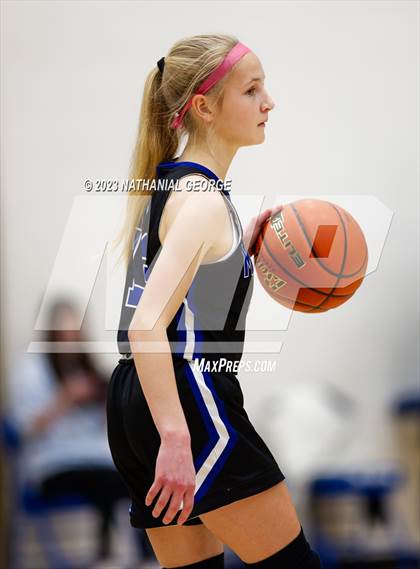 Thumbnail 2 in Papillion-LaVista South vs. Marian (Metro Tournament) photogallery.
