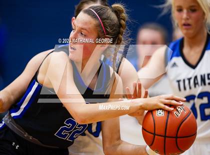 Thumbnail 3 in Papillion-LaVista South vs. Marian (Metro Tournament) photogallery.