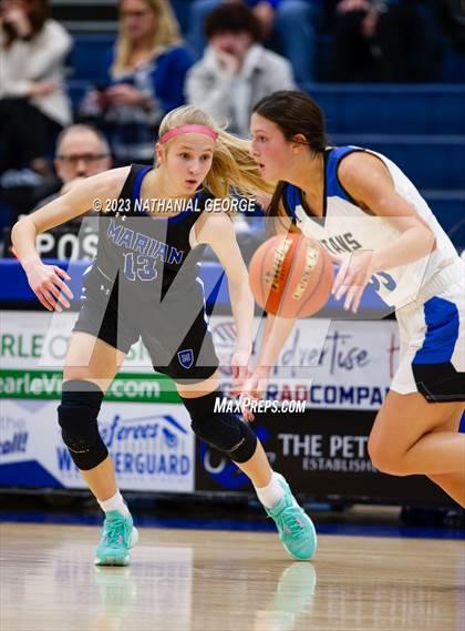 Thumbnail 1 in Papillion-LaVista South vs. Marian (Metro Tournament) photogallery.