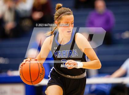 Thumbnail 1 in Papillion-LaVista South vs. Marian (Metro Tournament) photogallery.