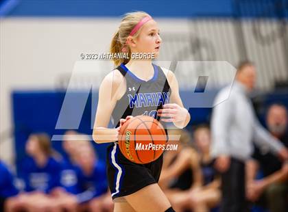 Thumbnail 2 in Papillion-LaVista South vs. Marian (Metro Tournament) photogallery.