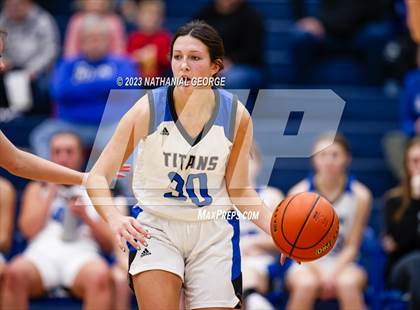 Thumbnail 2 in Papillion-LaVista South vs. Marian (Metro Tournament) photogallery.