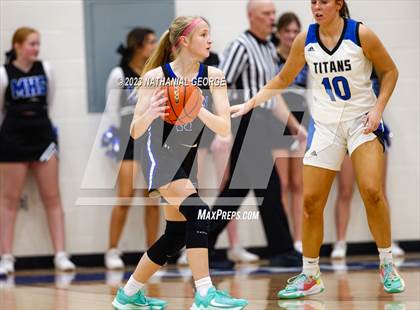 Thumbnail 2 in Papillion-LaVista South vs. Marian (Metro Tournament) photogallery.
