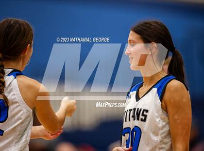 Thumbnail 1 in Papillion-LaVista South vs. Marian (Metro Tournament) photogallery.